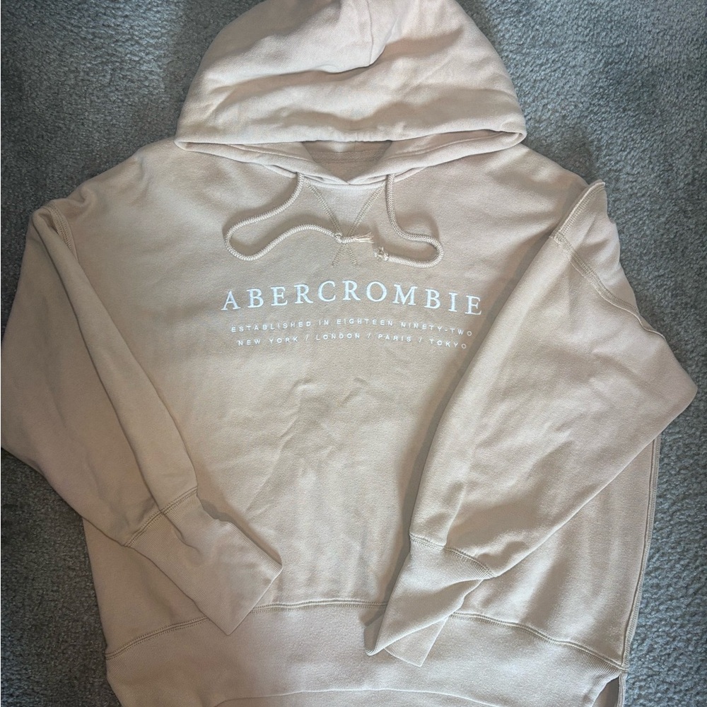 Abercrombie & Fitch Tan Hoodie